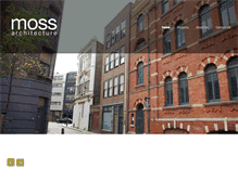Tablet Screenshot of moss-architecture.com
